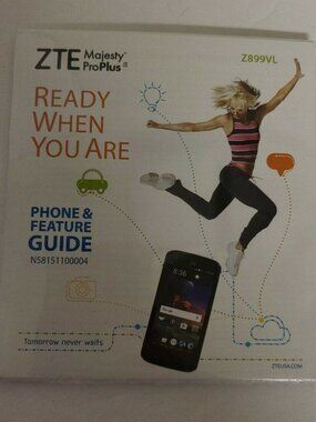 NEW & SEALED: Genuine Original ZTE Majesty Pro Plus Manual
